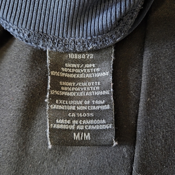 ⭐️Sansara Navy Blue Drawstring Skort Size MED - Picture 7 of 7